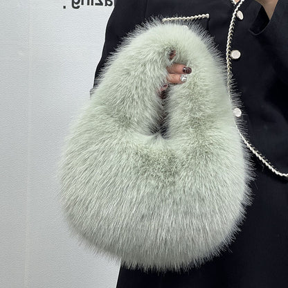 Portable Fur Bag  Niche Desing