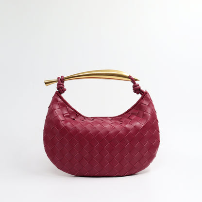 Designer’s Woven Cowhide Bag