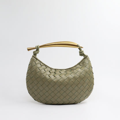 Designer’s Woven Cowhide Bag