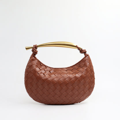 Designer’s Woven Cowhide Bag