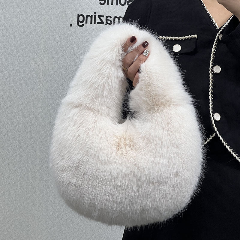 Portable Fur Bag  Niche Desing