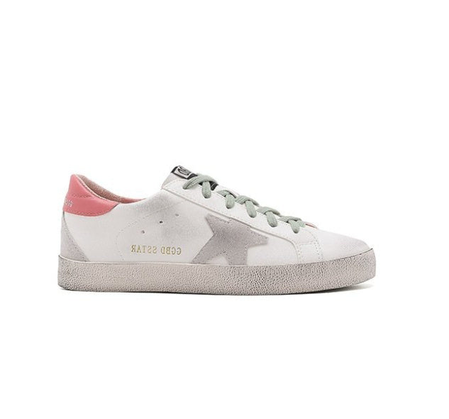 Fashion Simple Flat-Bottomed High Star Sneakers