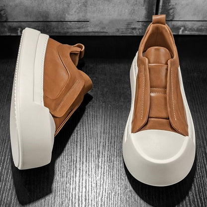 New Autumn Leather All-Match Trendy Casual Shoes For Men