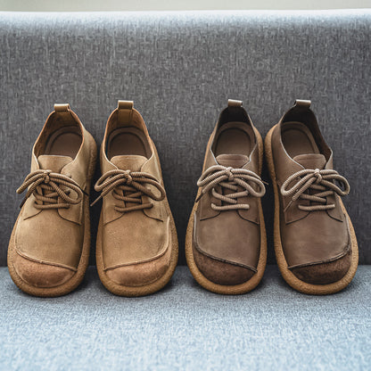 Lightweight Men's Retro Low-cut Workwear British Style Shoes