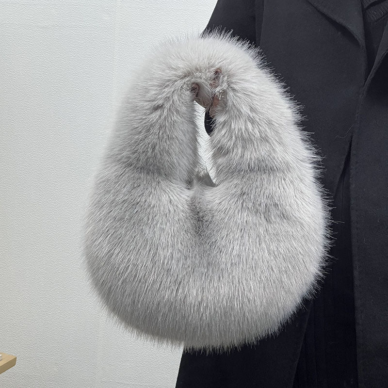 Portable Fur Bag  Niche Desing