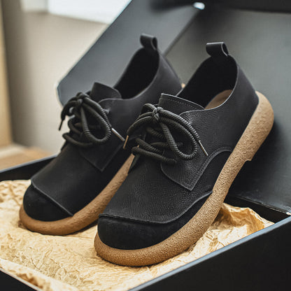 Lightweight Men's Retro Low-cut Workwear British Style Shoes