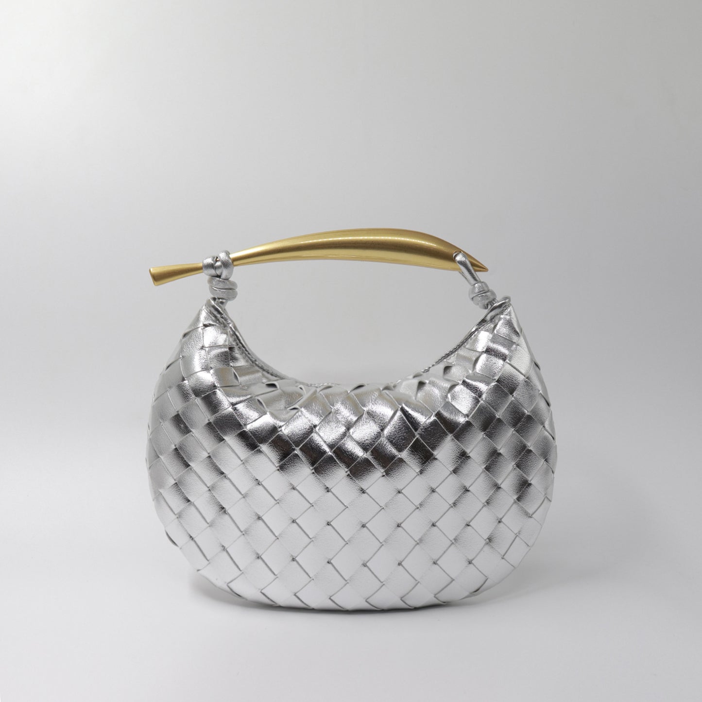 Designer’s Woven Cowhide Bag