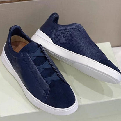 Zegnā Unique Cross Elastic Band Men's shoes